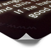 40 Hadith Artworks-15/40 Hadis Eserleri-15 Poster (Ecke)