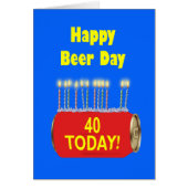 40. Happy Beer Day Birthday (Vorne)