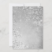 40. Hochzeitsjubiläum Silber Einladung (Rückseite)