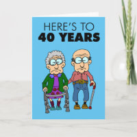 40. Hochzeitstag alt