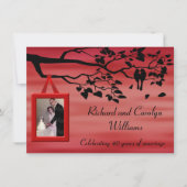 40. Hochzeitstag Einladung (Vorderseite)
