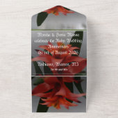 40. Hochzeitstag Einladung Ruby (Außenbereich)