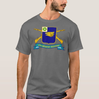 40. Infanterie Regiment w Br Ribbon X T-Shirt