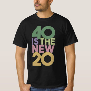 40 ist der Essenzielle neue 20 - 40. Geburtstag T T-Shirt