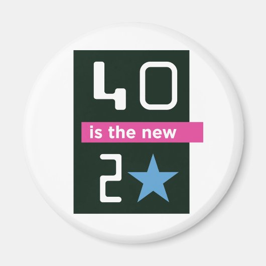 40 ist der neue 20-Magnet Magnet (Vorne)