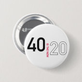 40 ist der neue Knopf mit 20 Buttonen Button (Vorne & Hinten)