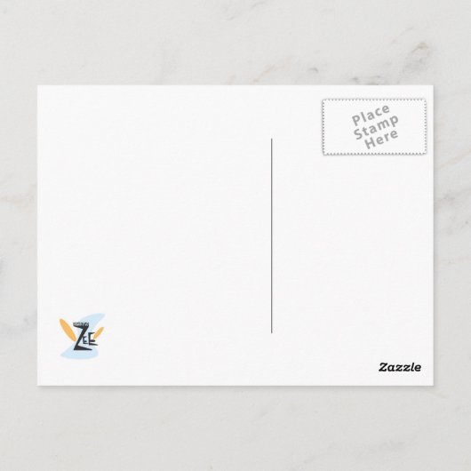 40 ist die neue Postkarte 20 (Rückseite)