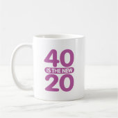 40 ist die neuen 20 kaffeetasse (Links)