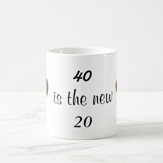 40 ist die neuen 20 kaffeetasse (Mittel)