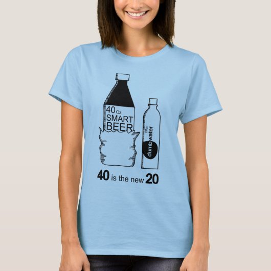 40 ist die neuen 20 T-Shirt (Vorderseite)