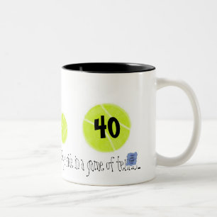 40… ist es gerade der dritte Punkt… durch Zweifarbige Tasse