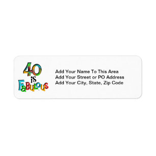 40 ist fabelhafte Geburtstagsgeschenke und T - Shi