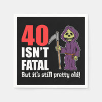 40 ist kein tödlicher, aber immer noch alter grimm