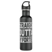 40 Jahre 1982 direkt außerhalb meiner 40. Geburtsh Edelstahlflasche (Vorderseite)