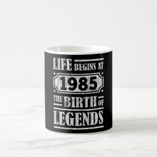 40 Jahre alt 2005 Geburt der Legende 40. Geburtsta Kaffeetasse