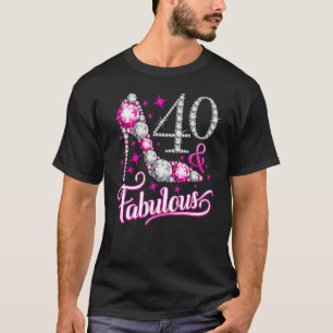 40 Jahre alt 40 & fabulous seit 1982 40. Geburtsta T-Shirt