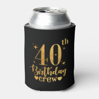 40 Jahre alt B-Day Funny 40. Geburtstag Crew