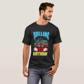 40 Jahre alt Geschenke Rolling in Las Vegas für me T-Shirt (Vorne ganz)