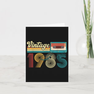 40 Jahre alt Vintag 1985 Cette Tape 40. Geburtstag Karte