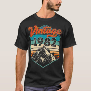 40 Jahre alte 40 Geburtstagsgeschenke Vintage 1982 T-Shirt