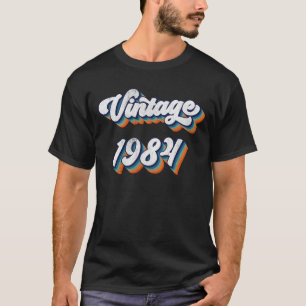 40 Jahre alte Geschenke Männer Frauen Vintag 1984 T-Shirt