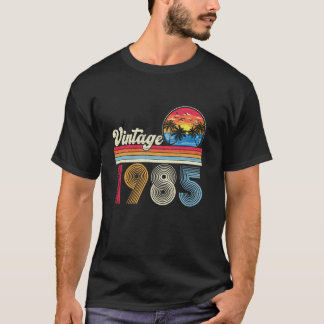 40 Jahre alte Geschenke Vintag Geboren 1985 Retro  T-Shirt