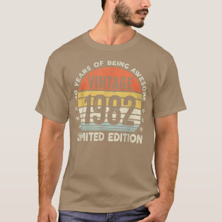 40 Jahre alte Vintage 1982 Limited Edition Geschen T-Shirt