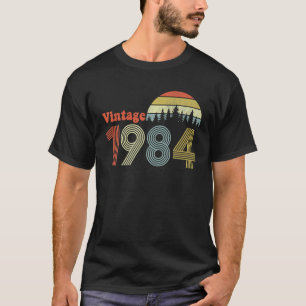 40 Jahre alte Vintage 1984 Limited Edition 40. T-Shirt