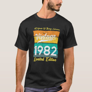 40 Jahre Awesome T 1982 Limitierte Auflage T-Shirt