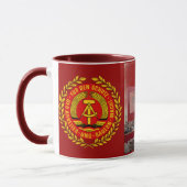40 Jahre DDR Ostdeutschland Tasse (Links)