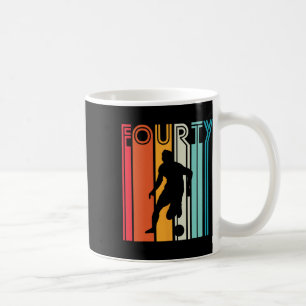 40 Jahre Fußball-Geschenk 40. Geburtstag Vintage F Kaffeetasse