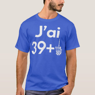 40 Jahre Geburtstag Männer Frauen Skeleton Geschen T-Shirt
