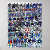 40 Jahre Gundam Poster (Vorne)