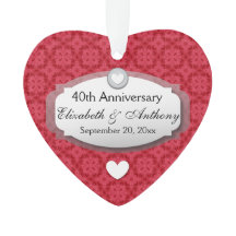 40 Jahre Hochzeitstag Ruby Red Z06