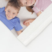 40 JAHRE IM MAKING 26 Foto Ruby Jubiläum Fleecedecke (Ecke)