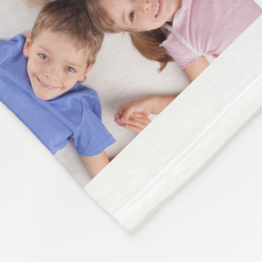 40 JAHRE IM MAKING 26 Foto Ruby Jubiläum Fleecedecke (Ecke)