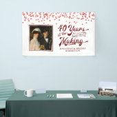 40 JAHRE IM MAKING Ruby Foto Banner (Messeveranstaltung)