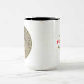 40 Jahre INDIVIDUELLE NAME Feier der nüchternen Mü Tasse (Zentrum)