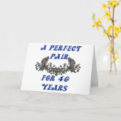 40 Jahre Karte (Gelbe Blume)