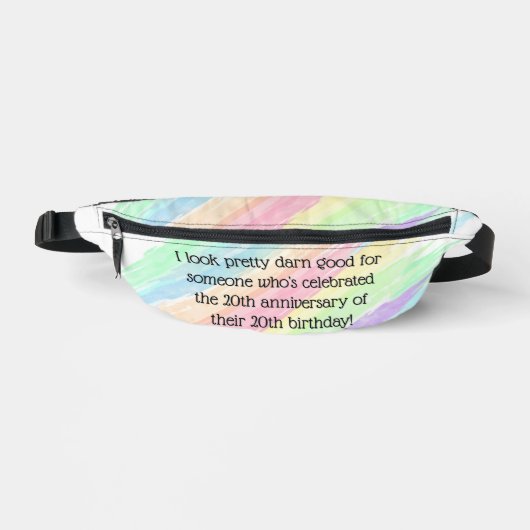 40 Jahre oder älter Bauchtasche (Vorderseite)