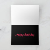 40 Jahre Perfektion Custom Birthday Card Karte (Innenseite)