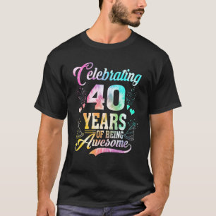 40 Jahre Phantastisch 40 Jahre alt 40. Geburtstag T-Shirt