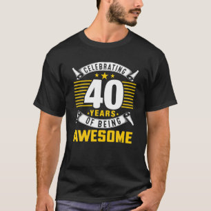 40 Jahre Phantastisch sein! 40-jähriger Geburtstag T-Shirt