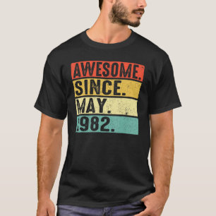 40 Jahre Phantastisch seit Mai 1982 40. Geburtstag T-Shirt