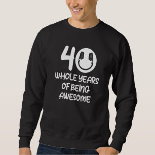 40 Jahre Phantastische DJ Music Pl Sweatshirt