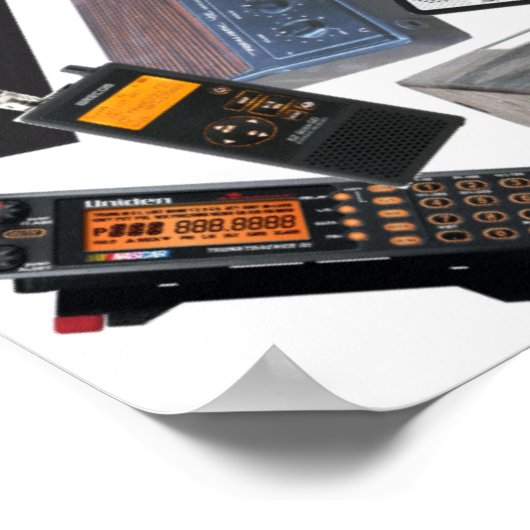 '40 Jahre Scanning'-Poster Poster (Ecke)