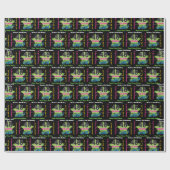 40 Jahre und es - 40. Geburtstag lieben Geschenkpapier (Flach)