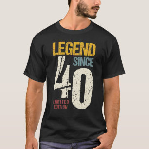 40 Jahre Vintag 1982 40. Geburtstagsdekoration T-Shirt