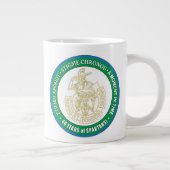 40 Jahre von Doherty Spartans! Jumbo-Tasse (Rechts)