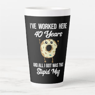 40-Jahres-Jubiläums-Geschenk-Tasse Milchtasse